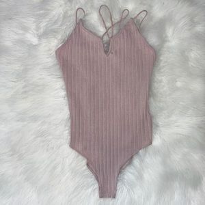 L.A. Hearts Light Pink Bodysuit